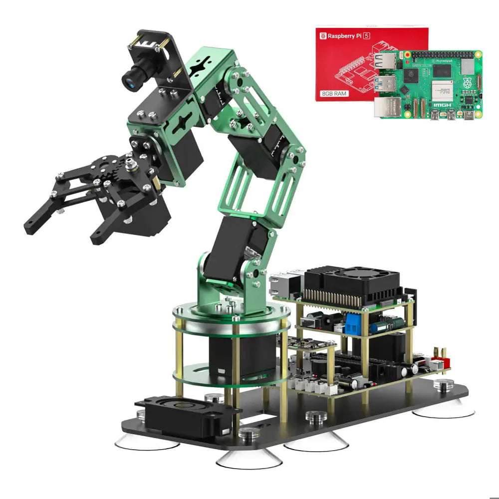 Yahboom DOFBOT ROS2 AI Large Model Vision Robotic Arm-Standard Version With Raspberry Pi 5 8GB Board