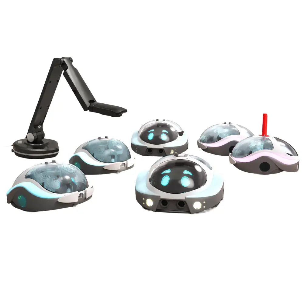TTS Loti-Bot Coding Robot 6-pcs with FREE 1-pc Joyusing V500S Document Camera Bundle – STEM Digitalization Learning Kit for Office, Home, School &amp; Classroom Use