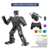 AiNex ROS Education AI Vision Humanoid Robot Powered by Raspberry Pi 4B Biped Inverse Kinematics Algorithm Learning Teaching Kit (Starter Kit with Raspberry Pi 5 2GB)