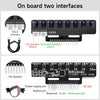 Yahboom 8 channel infrared tracking sensor module--Module+Flat cable+DuPont line