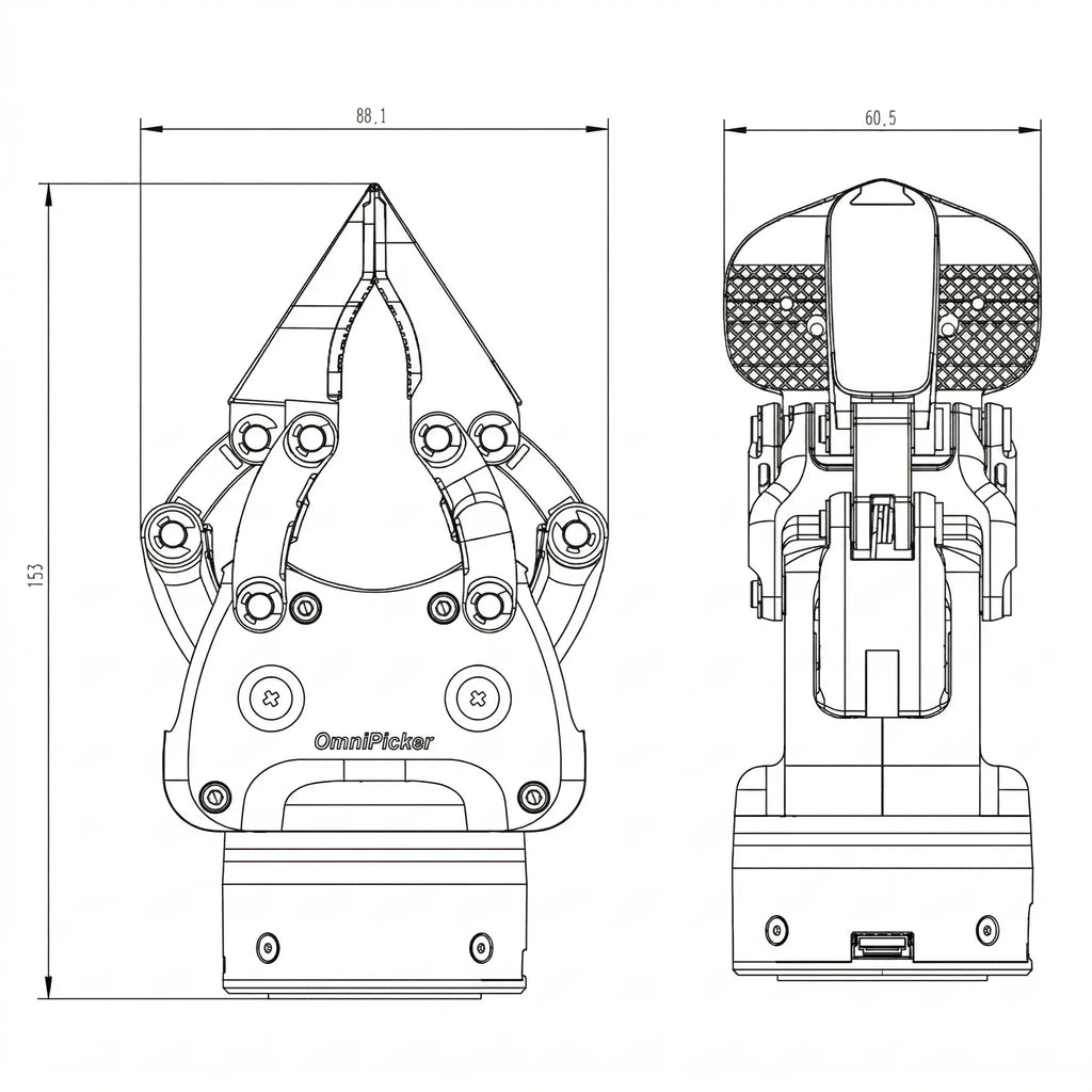 AgiBot OmniPicker (Adaptive Gripper)