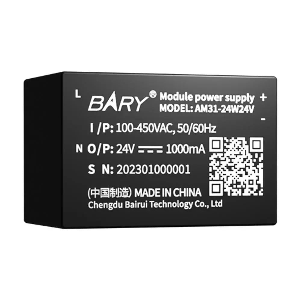 AM31-24W24V AC-DC step-down power supply module AC-DC isolation step-down module power supply, AC 100~450VAC input Buck Converter
