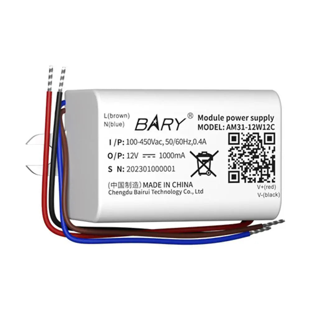 AM31-12W12C AC-DC Isolated Step-Down Power Module 12V Output voltage industrial grade design Four-fold safety protection