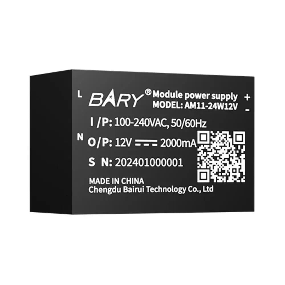 AM11-24W12V AC-DC Isolated Step-Down Power Module 12V Output voltage industrial grade design Four-fold safety protection