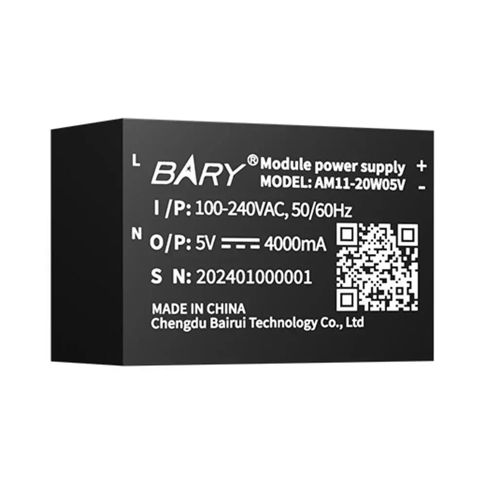 AM11-20W05V AC-DC Isolated Step-Down Power Module 5V Output voltage industrial grade design Four-fold safety protection