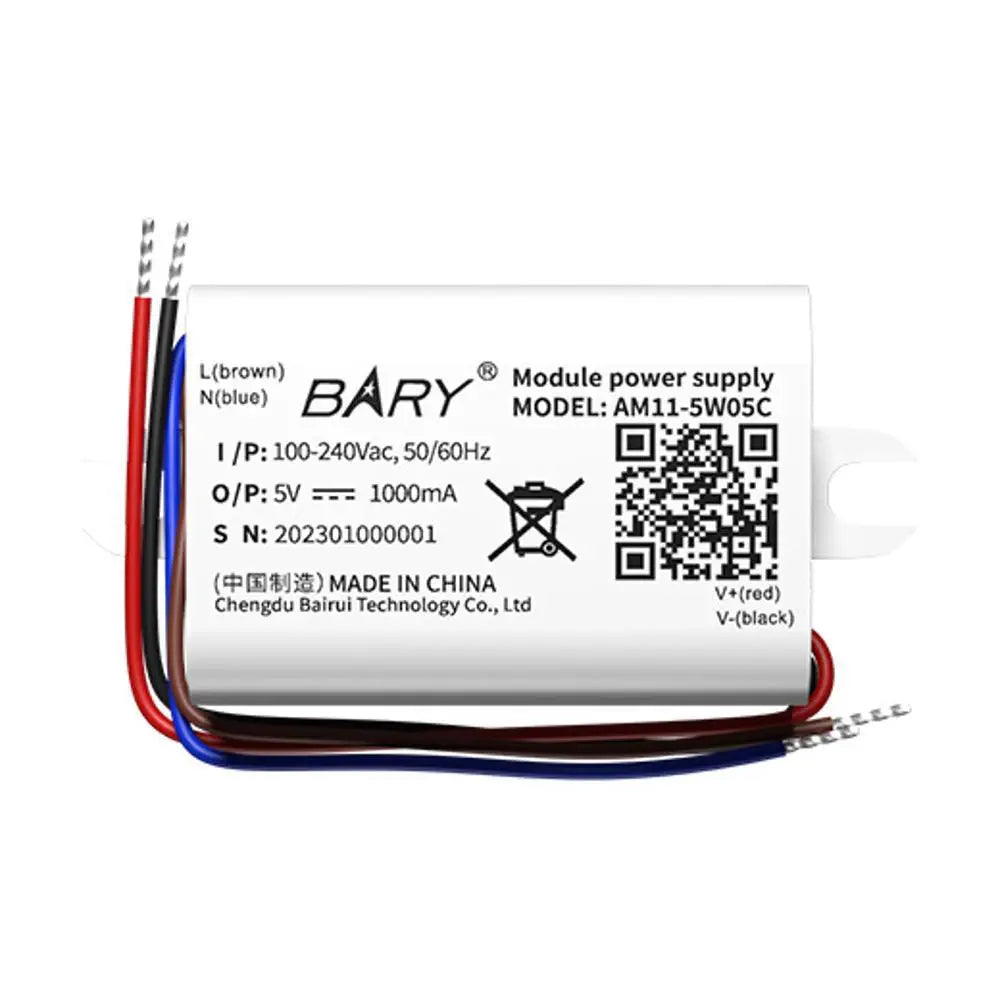 AM11-5W05C AC-DC Isolated Step-Down Power Module 5v Output voltage industrial grade design Four-fold safety protection