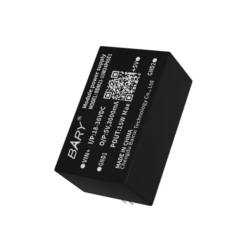 BDM21-15W24P05E1 5V DC-DC isolated power supply module - RobotShop