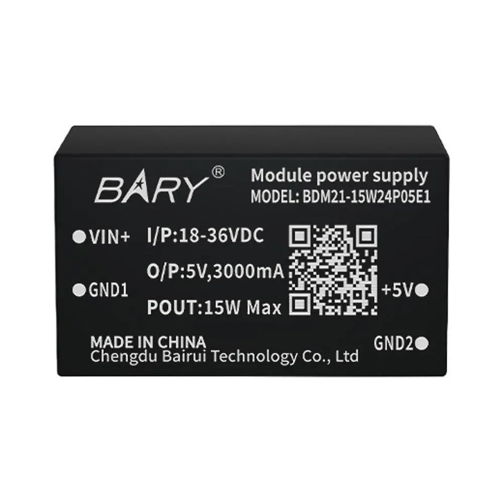 BDM21-15W24P05E1 5V DC-DC isolated power supply module - RobotShop