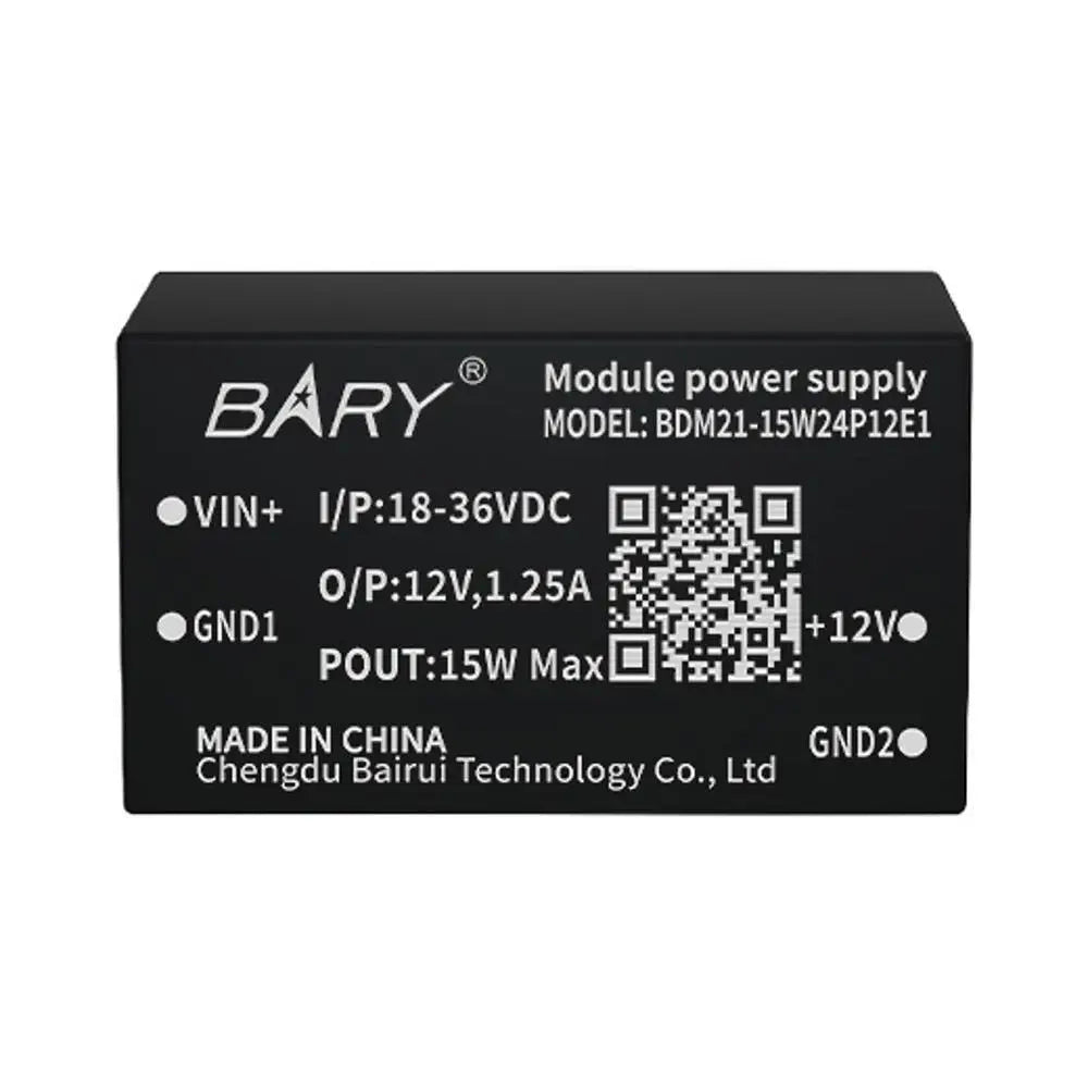 BDM21-15W24P12E1 12 V DC-DC Isolation Power Supply Module