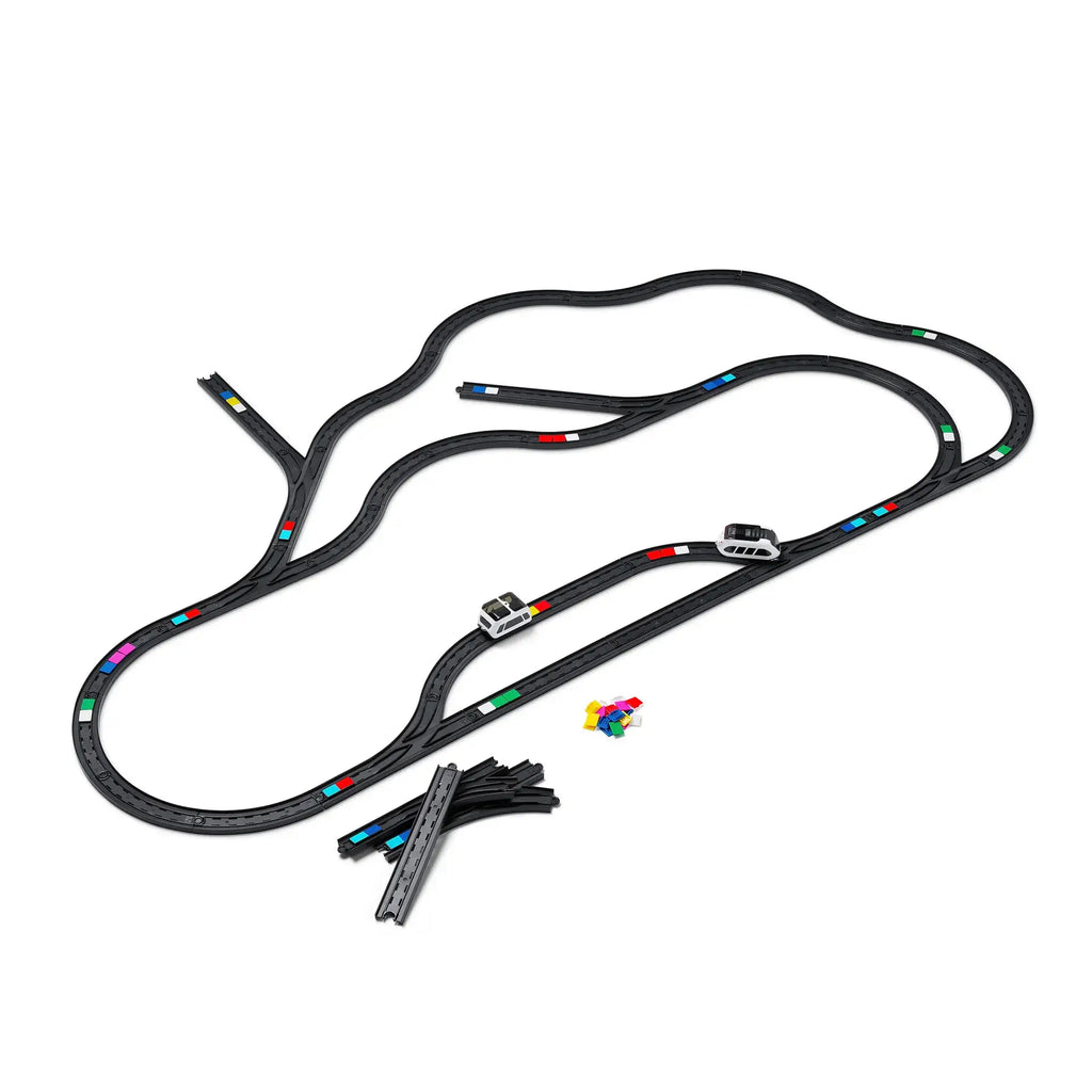 Intelino Smart Train Track Extension Pack – STEM Learning Toy for Kids, Classroom &amp; Home Educational Coding Train Tracks Set