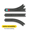 Intelino Short Track Pack - Smart Train Expansion Tracks STEM Education Kit for Kids Classroom Learning Office Home School Toy Set