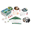 TTS Bee-Bot Programmable Floor Robot See &amp; Say Version Bundle with Countryside Mat 75x75 cm &amp; Activity Tin STEM Education Coding Toys Classroom Learning Kit for Kids 3+ years