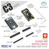 M5Stack M5Stamp C3 Mate w/ Pin Headers (Wi-Fi Minimal Core Board)