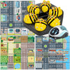 TTS Bee-Bot Coding Toy Robot Class Pack Bundle w/ Docking Station, 3 Themed Mats &amp; FREE Loti-Bot STEAM Robot – STEM Education Programming Toys for Classroom, Home &amp; School
