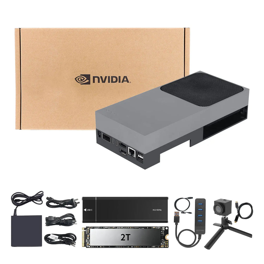 Jetson AGX Thor Developer Kit with 128GB RAM(2070 FP4 TFLOPS)--2TB Vision Advanced Kit