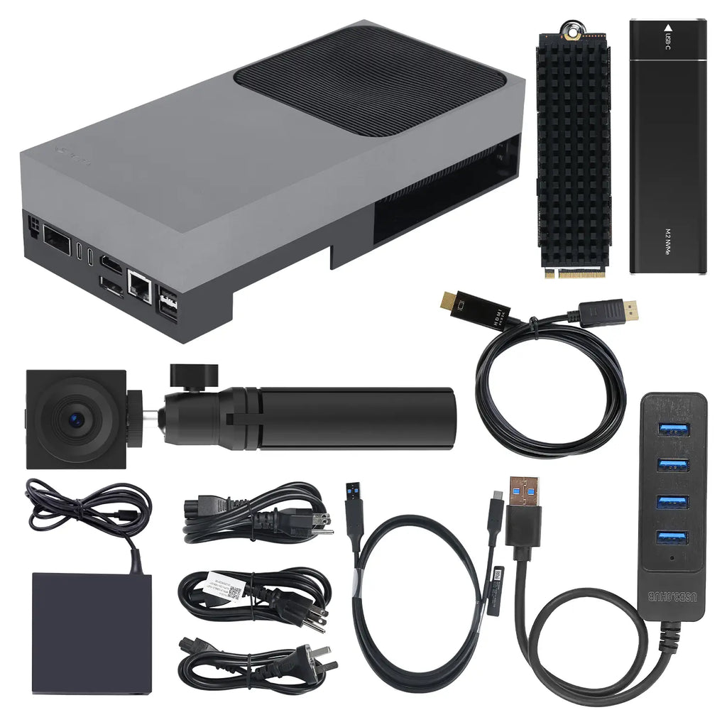 Jetson AGX Thor Developer Kit with 128GB RAM(2070 FP4 TFLOPS)--1TB Vision Advanced Kit