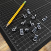 goBILDA Threaded Steel L-Bracket (1 Hole) - 12 Pack