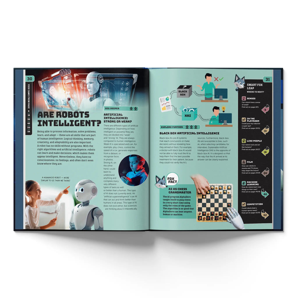 Thames & Kosmos Smart Fox: Robots & AI Book