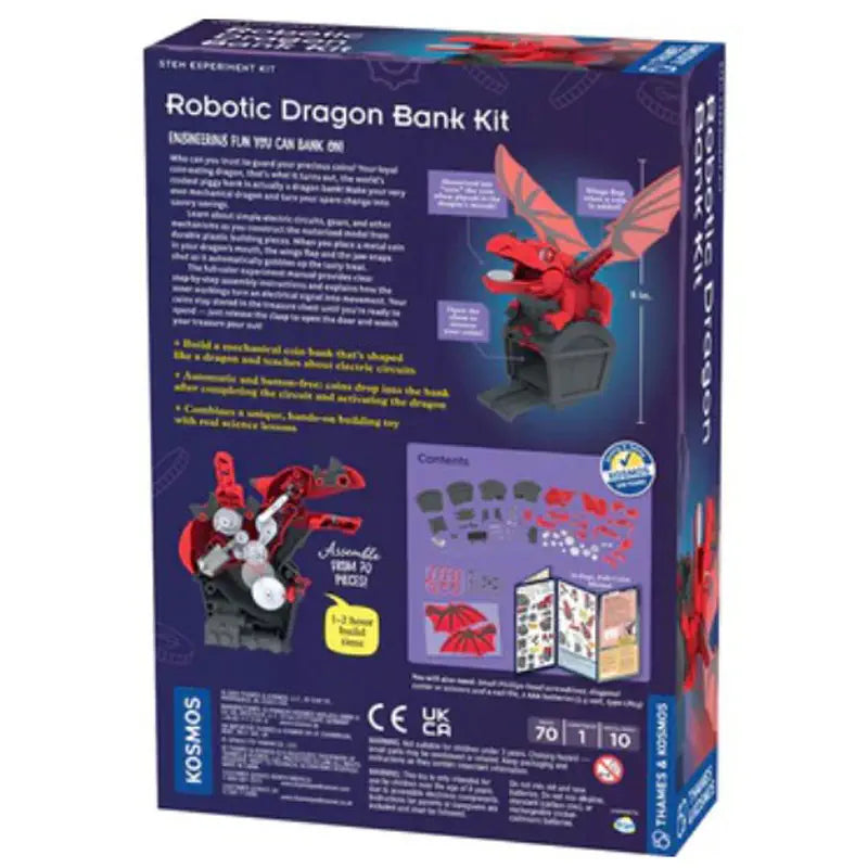 Thames & Kosmos Robotic Dragon Coin Bank Kit