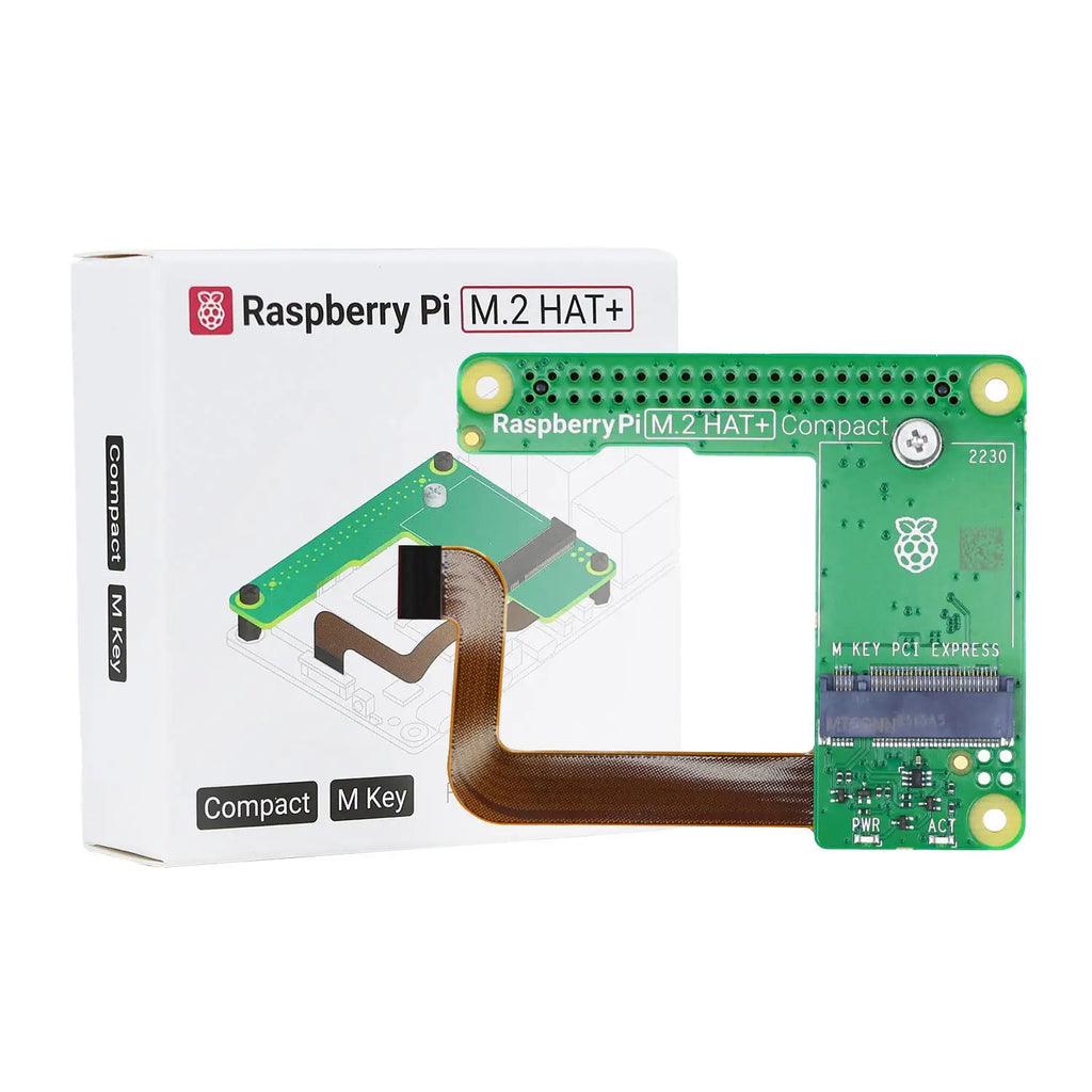 Raspberry Pi 5 Official M.2 HAT+ Compact Kit