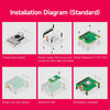 Raspberry Pi 5 Official M.2 HAT+ Standard Kit