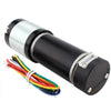 36D Tubular planetary gear motor with Encoder 24V - 72RPM