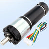 36D Tubular planetary gear motor with Encoder 24V - 72RPM