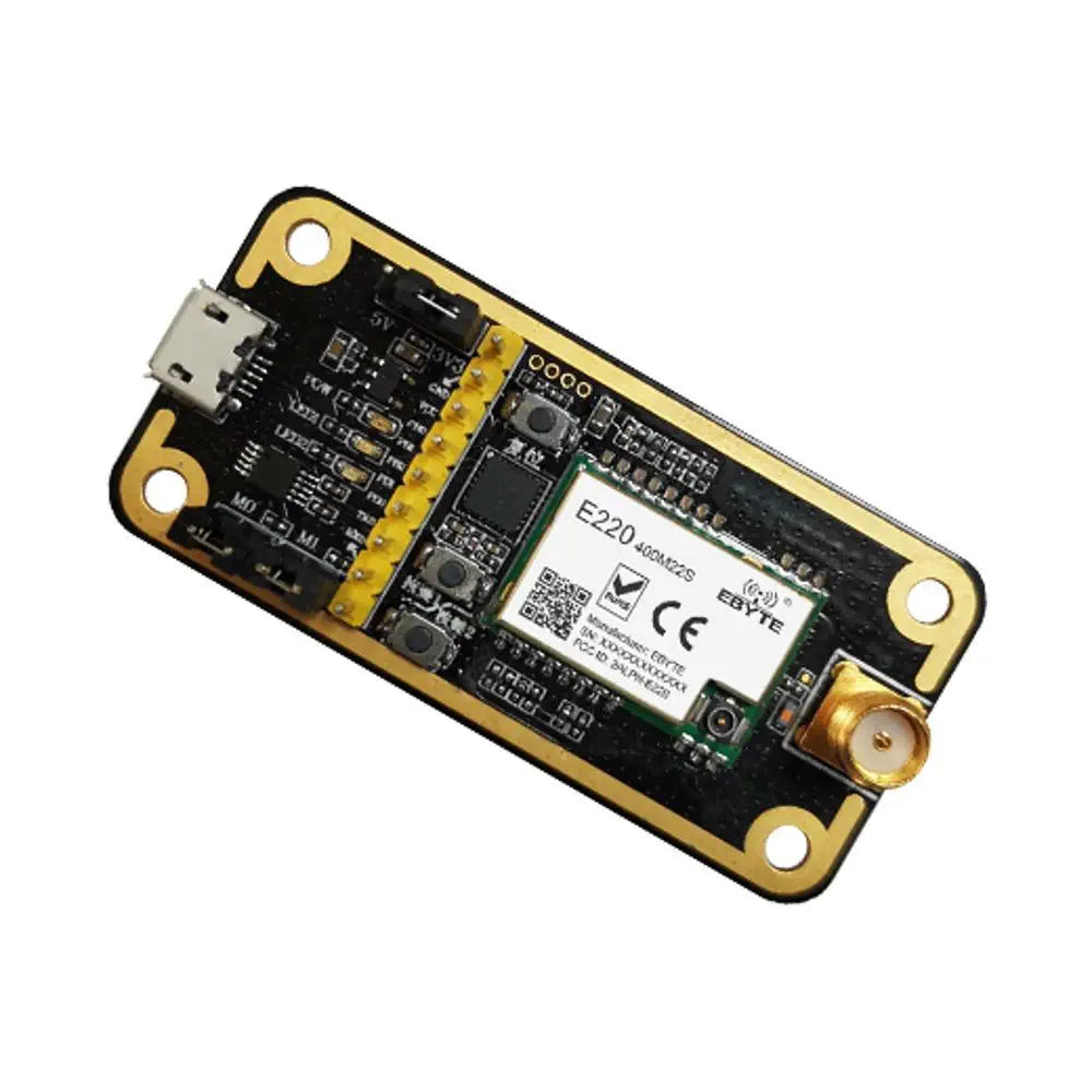 E220-400MBL-01 Ebyte E220 series module test board USB interface pre welding interface