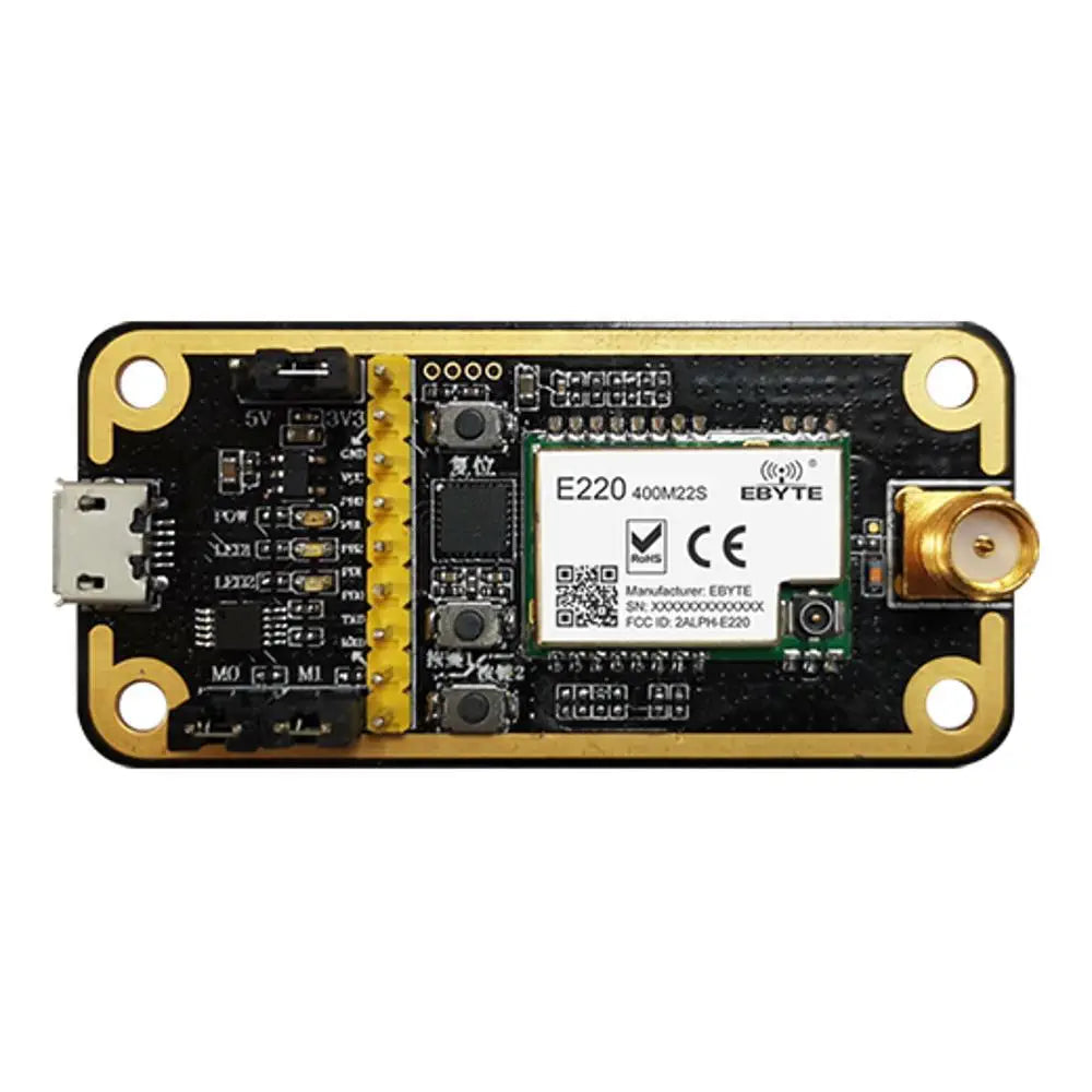 E220-400MBL-01 Ebyte E220 series module test board USB interface pre welding interface