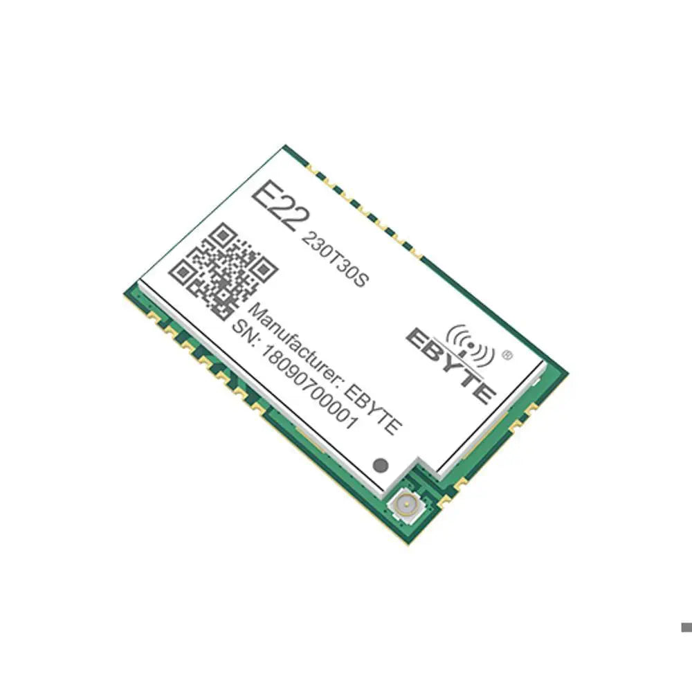 E22-230T30S Ebyte Semtech LoRa solution UART 10Km Range 230MHz 30dBm SMD TCXO External and UFL Antenna LoRa Wireless