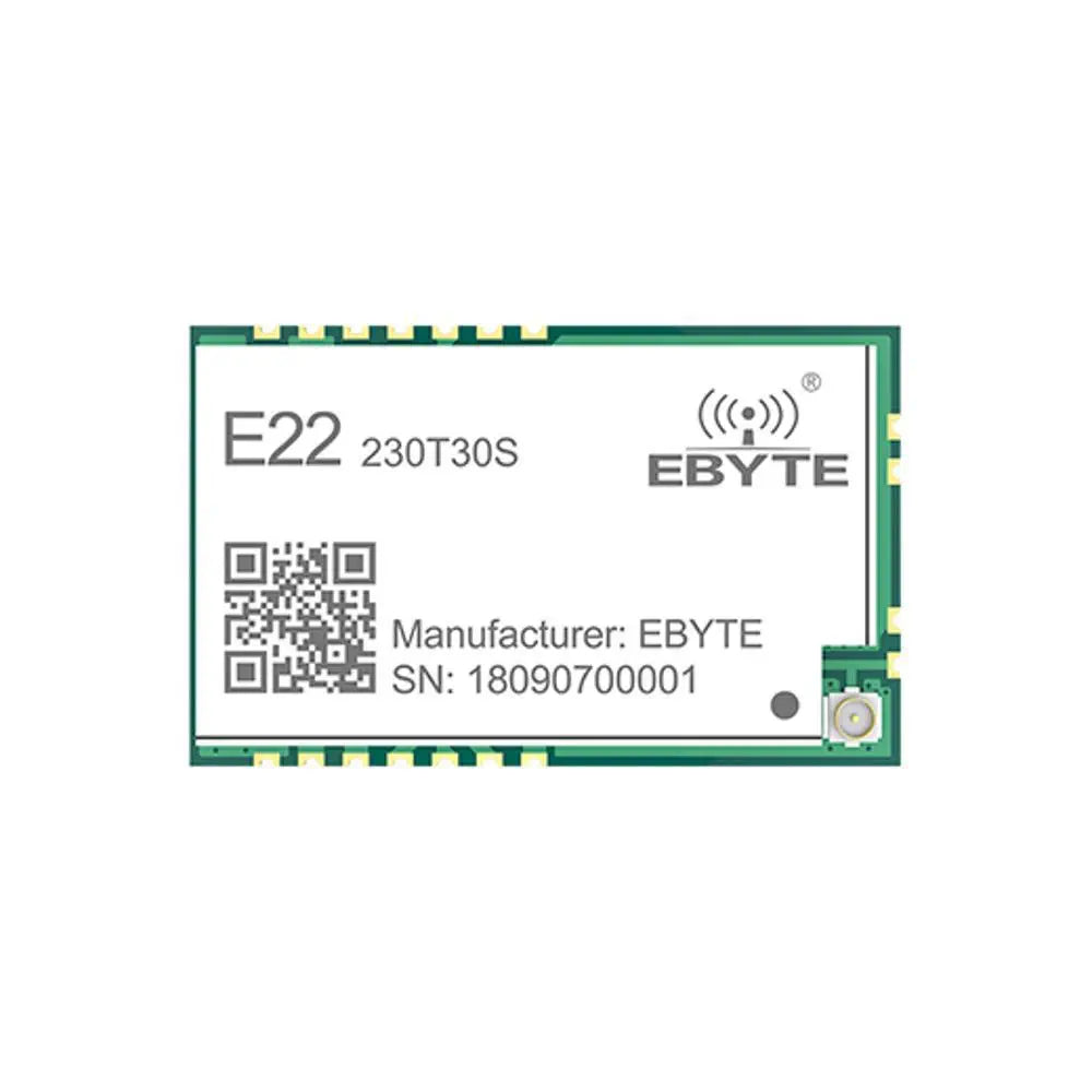 E22-230T30S Ebyte Semtech LoRa solution UART 10Km Range 230MHz 30dBm SMD TCXO External and UFL Antenna LoRa Wireless