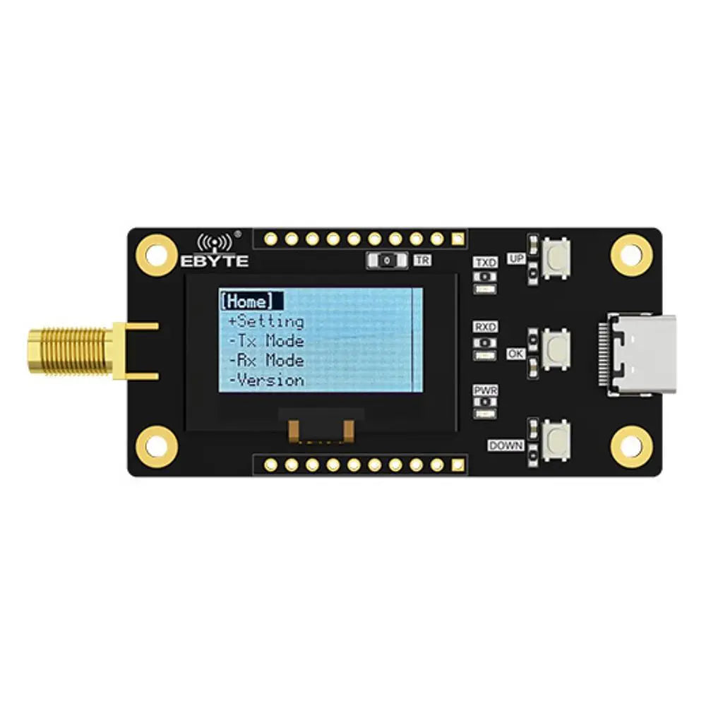 E22-400MBL-SC LoRa module development and test board