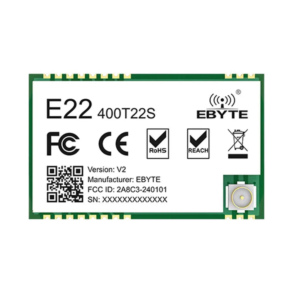E22-400T22S LoRa spread spectrum UART LoRa solution RF low power consumption