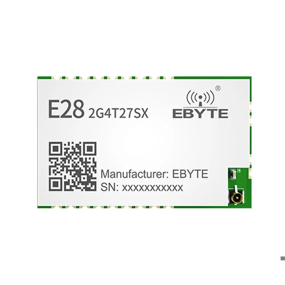 E28-2G4T27SX Ebyte Semtech SX1281 UART 7Km Range 2.4GHz 27dBm SMD 25*40.5mm CE RoHs FCC LoRa Wireless Transmitter RF Module