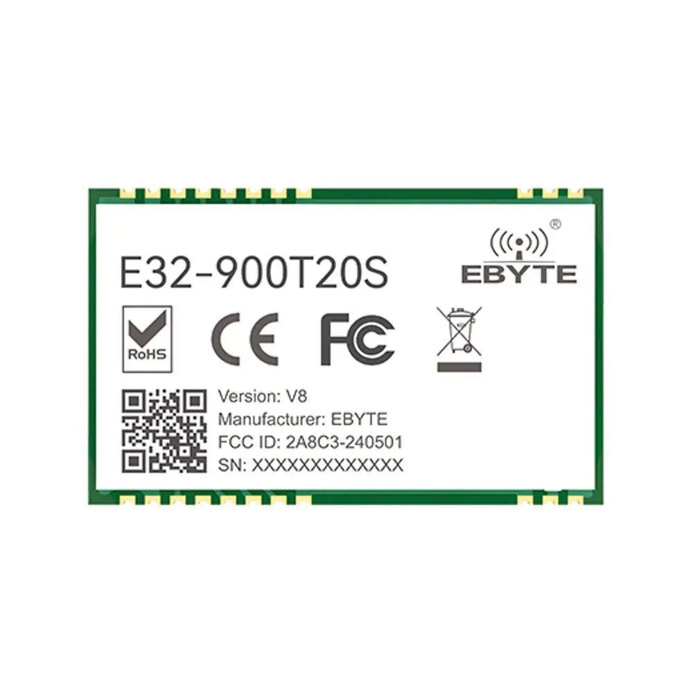 E32-900T20S EBYTE OEM/ODM Factory wholesale high quality Low energy consumption Transparent transmission LoRa module