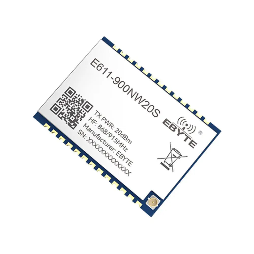 E611-900NW20S Remote Data and Image Transmission Module 868M 915M one send and multiple receive star network drone transparent transmission serial port wireless module