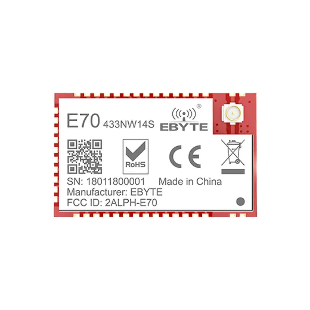 E70-433NW14S star network module LoRa spread spectrum technology wireless transmission monitoring