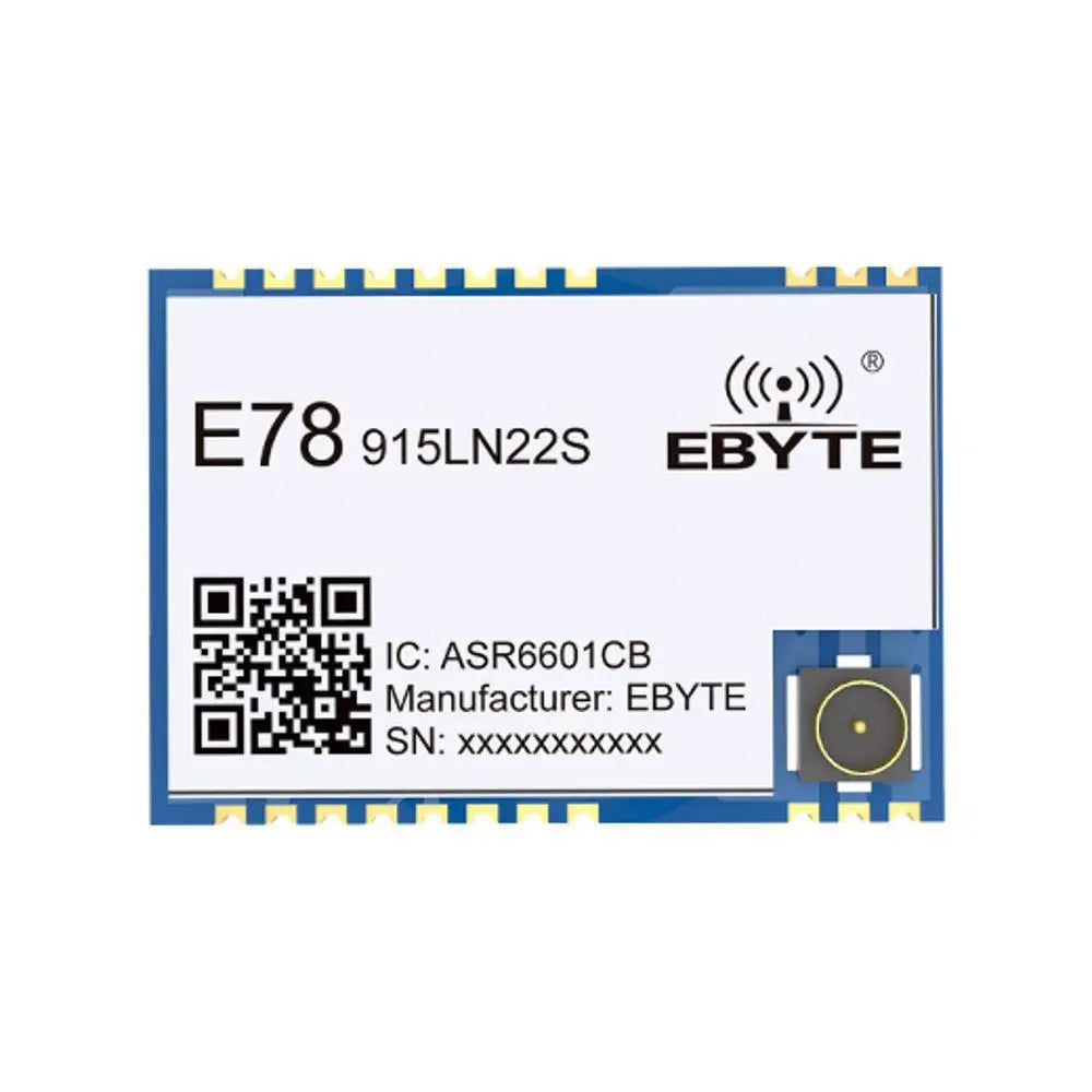 E78-915LN22S(6601) Operating band EU8 50 ~ 925 MHZ,supporting CLASS-A/CLASS-C node type