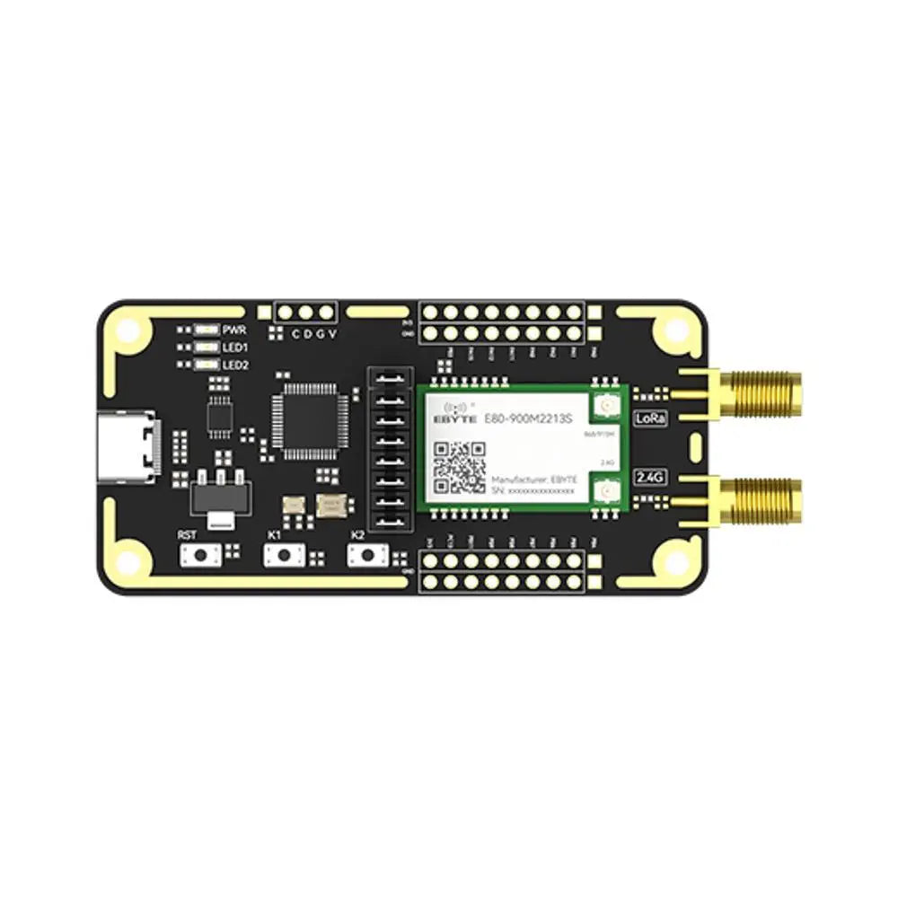 E80-900MBL-01 LoRa dual-frequency module development board LR1121 chip solution supports Sub-GHz and 2.4GHz satellite S-band multi-band communications