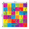 TTS Blue-Bot Bluetooth See &amp; Say Programmable Robot with Snakes &amp; Ladders Mat 90x90 cm - STEM Coding Toys for Home School Classroom Learning