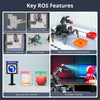 ROSpider ROS2 Hexapod Robot with Jetson/Raspberry Pi, Multimodal Large AI Models, ChatGPT, 3D Vision, SLAM Mapping &amp; Navigation (Ultimate kit without Controller)
