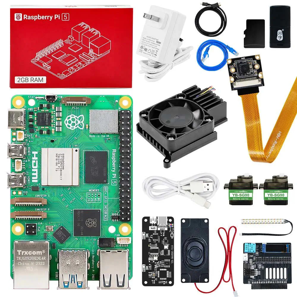 Raspberry Pi 5 AI Large Model Board-2GB OpenClaw Kit