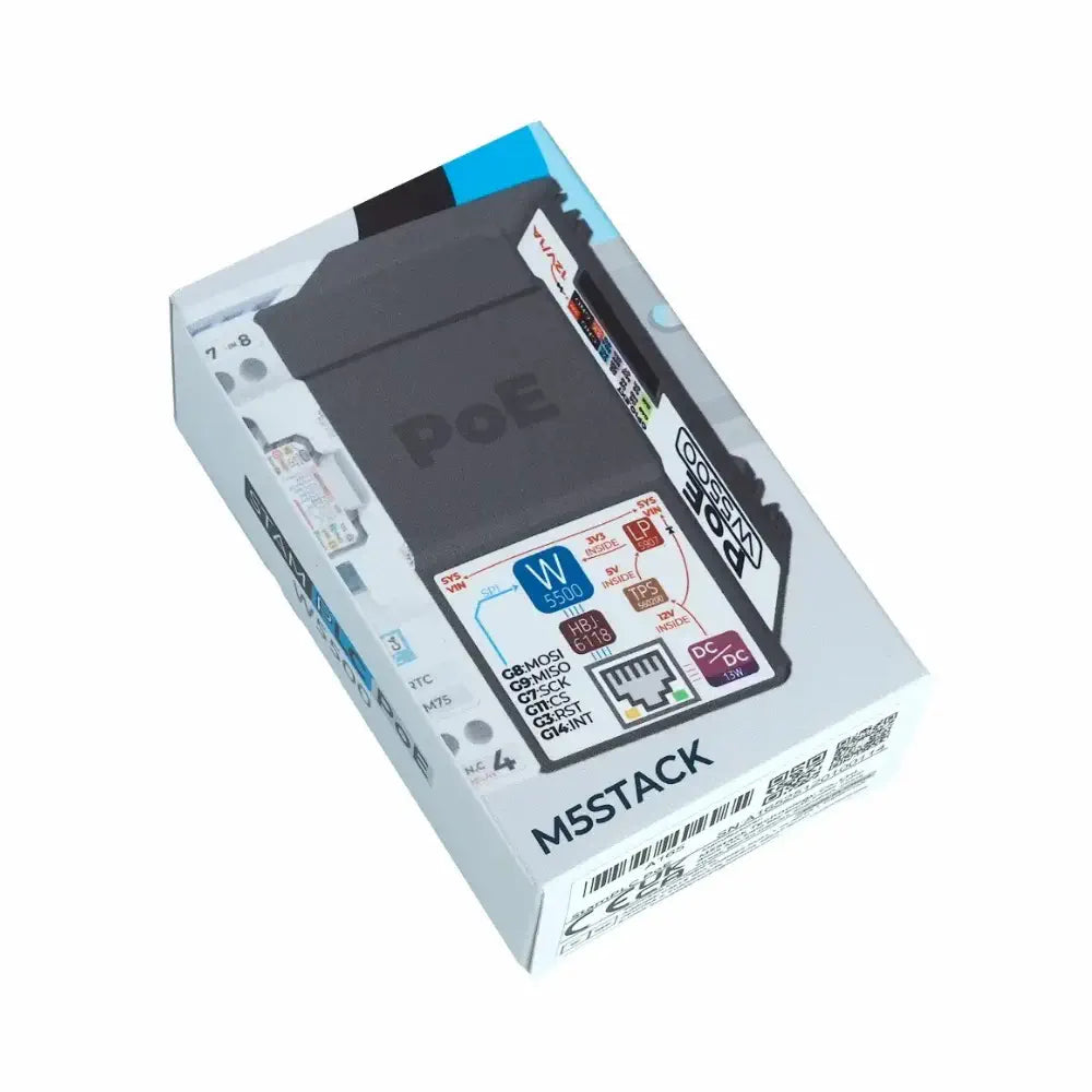 M5Stack PoE Module for StamPLC (W5500)