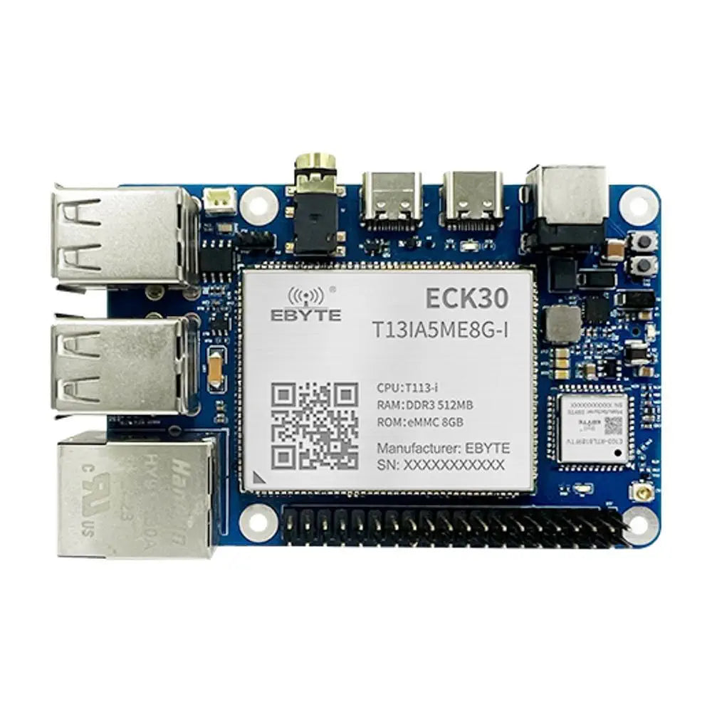 ECB30-P4T13IA5ME8G-I 8GB 512MB Allwinner T113-i Single Board Computer Raspberry Pi Embedded Linux ARMA7 Development Board