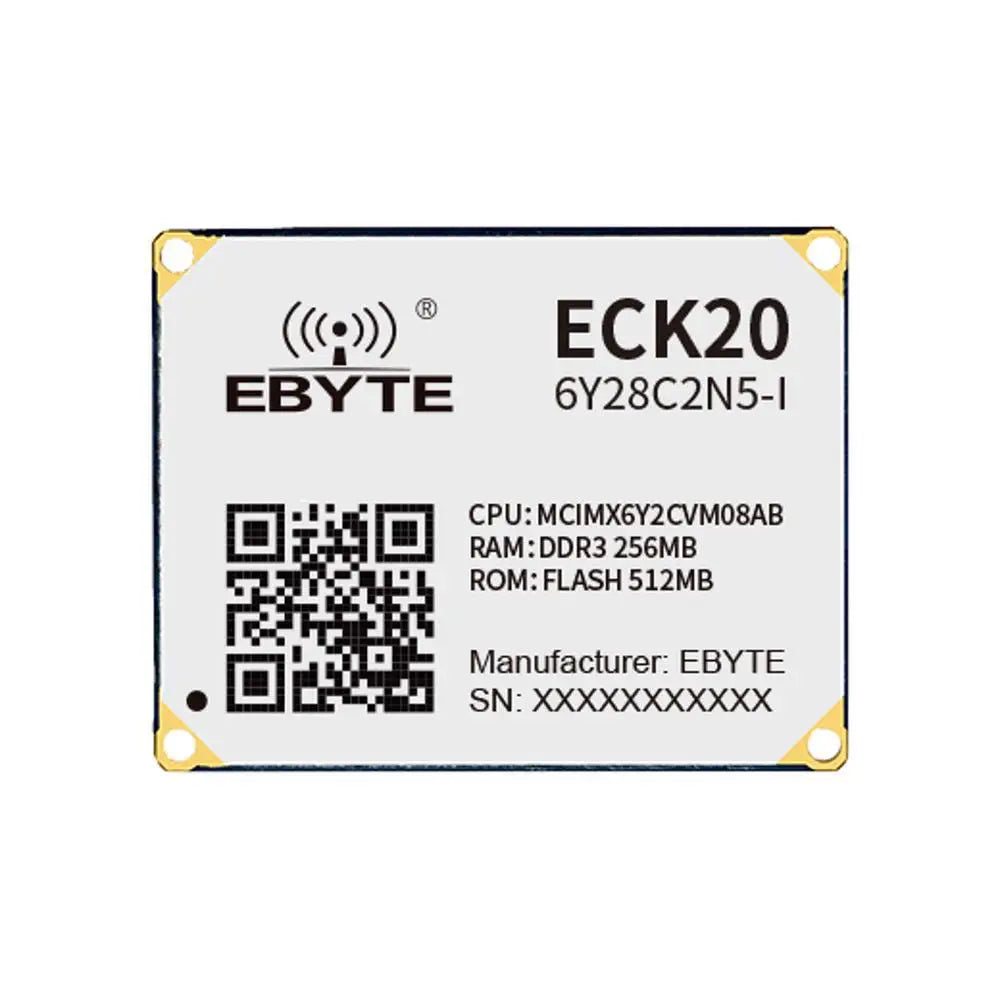 ECK20-6Y28C2N5-I Embedded Core Board MPU Design  512MB 792MHz Dual Ethernet Support Linux Industrial Grade IMX6ULLBTB