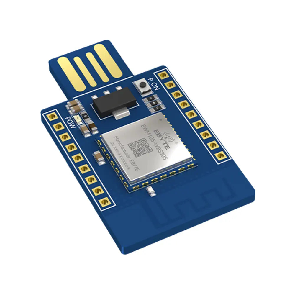 EWT105-WBS30S SLE Development Board Solderd EWM105-WBS30S SLE/WiFi/Bluetooth Combo Module