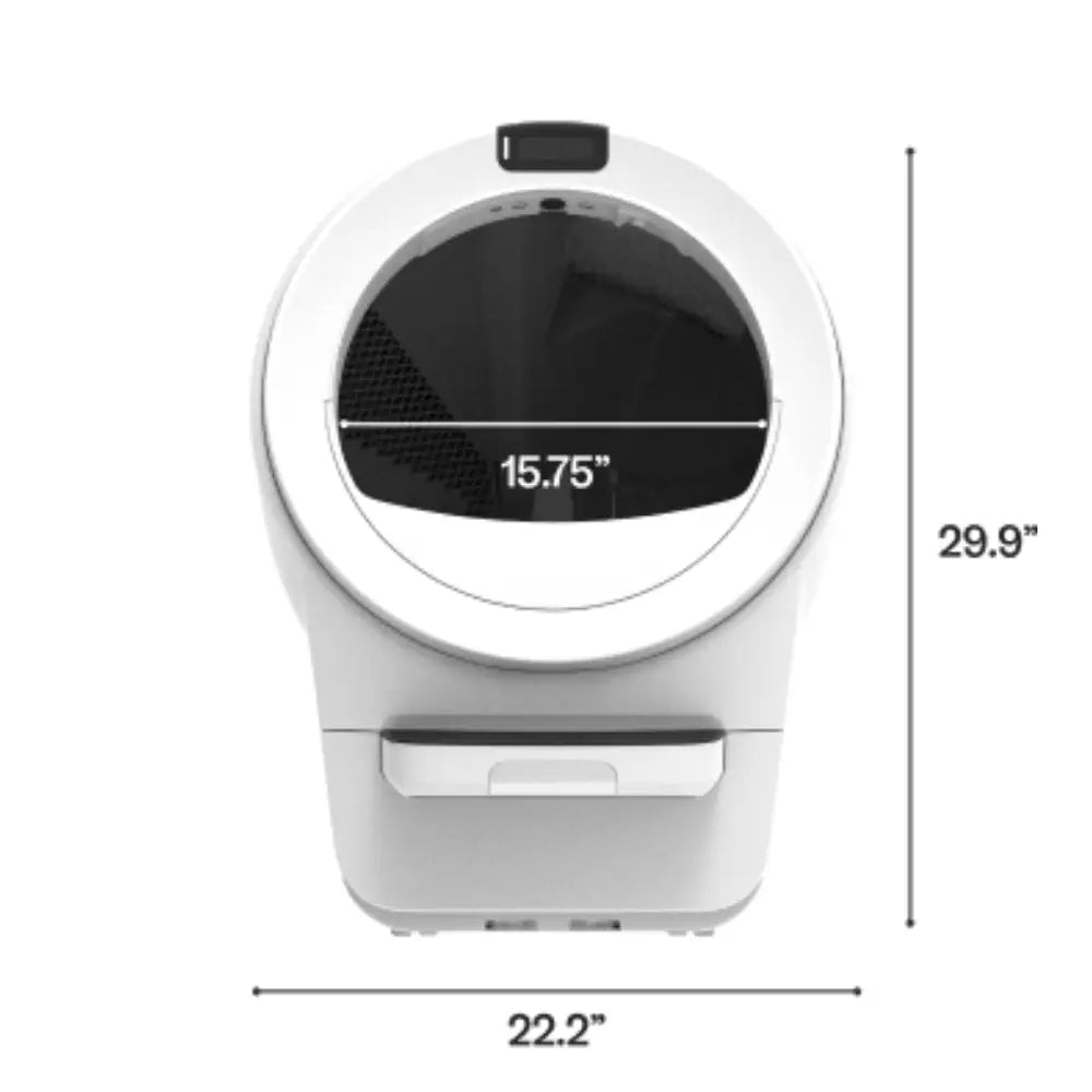 Litter-Robot 5 Self-Cleaning Litter Box (White) w/ 3-Year Warranty