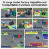 Yahboom Sandbox Map for Robotics AI Large Model Scenario (4.1m × 3m)