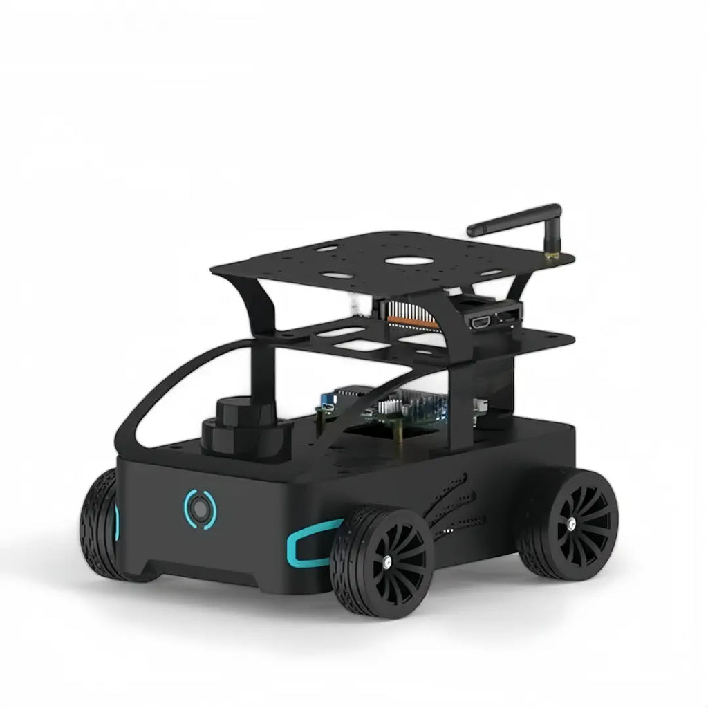 ROS2 Autonomous Mobile Robot Platform for Embodied AI, SLAM, Navigation and LLM Research（4WD-Pi5 -8GB)
