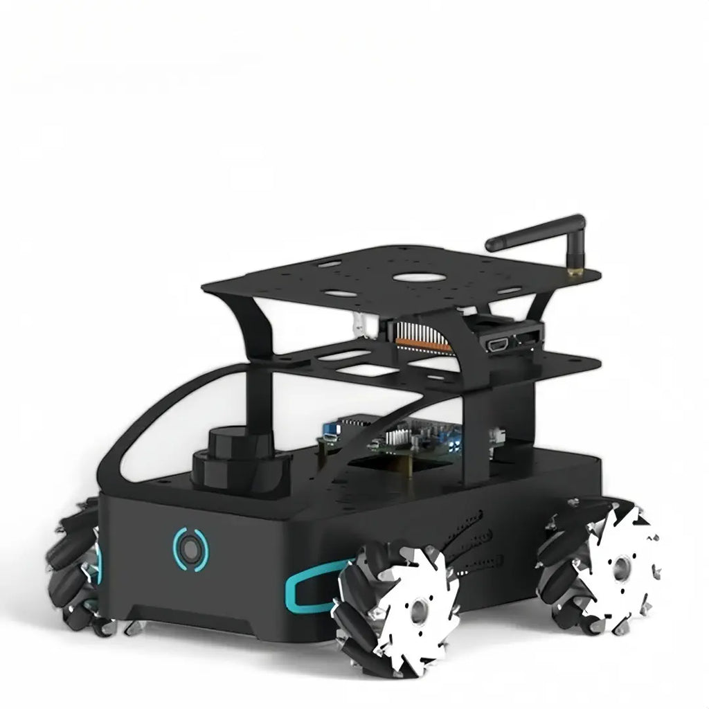 ERobot：ROS2 Autonomous Mobile Robot Platform for Embodied AI, SLAM, Navigation and LLM Research（Mecanum Wheel-RPi5-8GB)